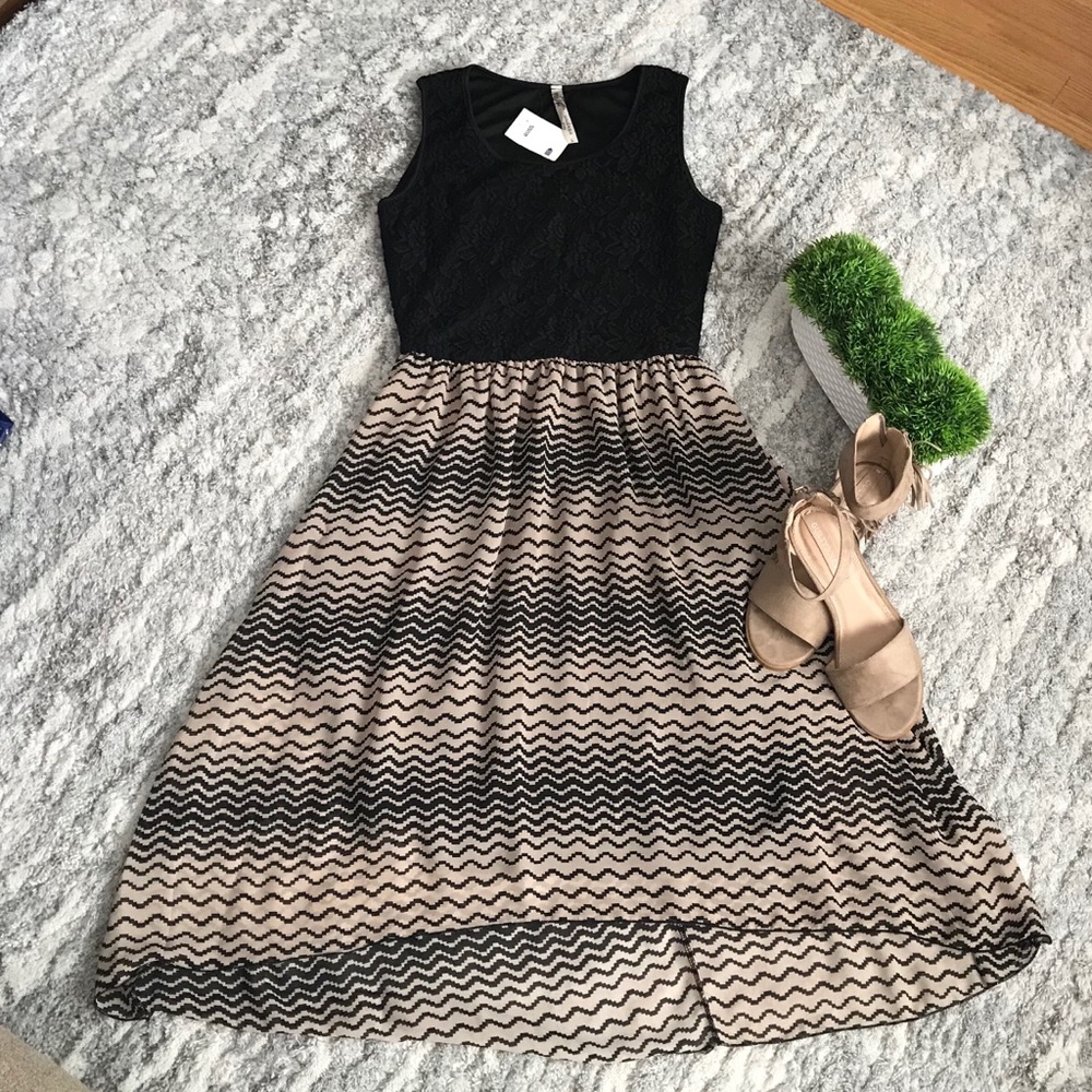 Hi-Low Lace top Dress